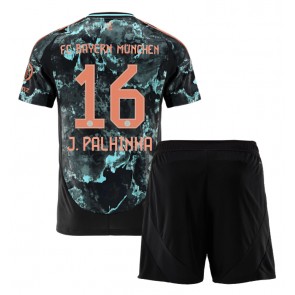 Bayern Munich Joao Palhinha #16 Dětské Venkovní dres komplet 2024-25 Krátký Rukáv (+ trenýrky)